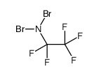 N,N-dibromo-1,1,2,2,2-pentafluoroethanamine结构式
