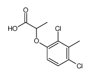 2-(2,4-dichloro-3-methylphenoxy)propanoic acid结构式