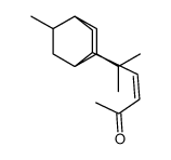 4-[5-methyl-7-isopropylbicyclo[2.2.2]oct-2-yl]-3-buten-2-one Structure