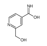 4-Pyridinecarboxamide,2-(hydroxymethyl)-(9CI) structure