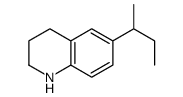 6-butan-2-yl-1,2,3,4-tetrahydroquinoline结构式