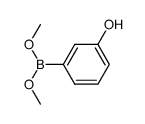 dimethyl (3-hydroxyphenyl)boronate结构式