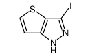 3-iodo-1H-thieno[3,2-c]pyrazole结构式
