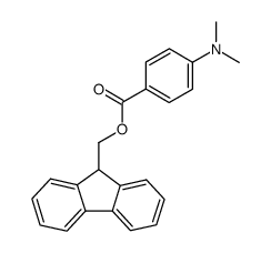 (9H-fluoren-9-yl)methyl 4-(dimethylamino)benzoate结构式