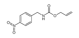 Carbamic acid, [(4-nitrophenyl)methyl]-, 2-propenyl ester结构式