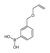 3-(烯丙氧基甲基)苯硼酸结构式