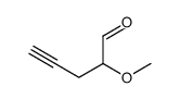 2-Methoxy-4-pentynal Structure