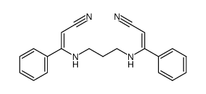 4,8-diaza-3,9-diphenylundeca-2,9-diene-1,11-dinitrile结构式