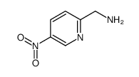 6-(AMINOMETHYL)-3-NITROPYRIDINE结构式