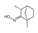 1,exo-3-Dimethylbicyclo<2.2.1>heptan-2-on-oxim结构式