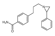 4-[3-(2-phenylaziridin-1-yl)propyl]benzamide结构式