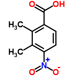 Benzoic acid, 2, 3- dimethyl- 4- nitro- Structure