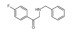 2-(benzylamino)-1-(4-fluorophenyl)ethanone Structure