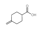 4-亚甲基环己烷甲酸结构式
