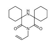 15-prop-2-enyl-7,15-diazadispiro[5.1.58.36]hexadecane-14,16-dione Structure