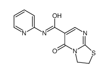 5-oxo-N-pyridin-2-yl-2,3-dihydro-[1,3]thiazolo[3,2-a]pyrimidine-6-carboxamide Structure