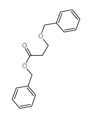 benzyl 3-phenylmethoxypropanoate Structure