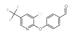 4-[3-chloro-5-(trifluoromethyl)pyridin-2-yl]oxybenzaldehyde图片