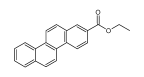 ethyl 2-chrysenecarboxylate结构式