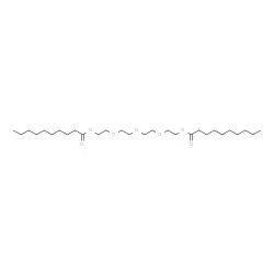 Oxybis(2,1-ethanediyloxy-2,1-ethanediyl) didecanoate Structure
