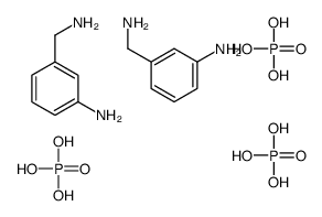 3-(aminomethyl)aniline,phosphoric acid结构式