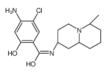 4-Amino-5-chloro-2-hydroxy-N-[(2S,6R,9aR)-6-methyloctahydro-2H-qu inolizin-2-yl]benzamide结构式