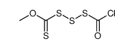 (chlorocarbonyl)trisulfane结构式