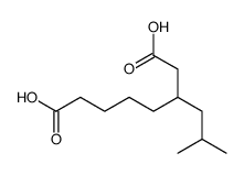 3-isobutyl-octanedioic acid Structure