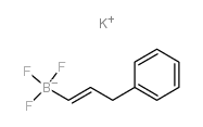 Potassium (E)-3-phenylpropenyl-1-trifluoroborate structure