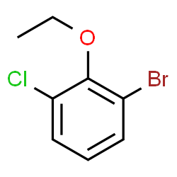 1-Bromo-3-chloro-2-ethoxy-benzene结构式