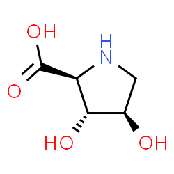 D-Proline, 3,4-dihydroxy-, (3S,4S)-rel- (9CI) Structure