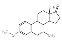Estra-1,3,5(10)-trien-17-one,3-methoxy-7-methyl-, (7a)- (9CI) picture
