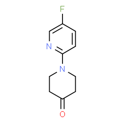 1-(5-FLUOROPYRIDIN-2-YL)PIPERIDIN-4-ONE Structure