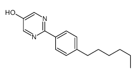 2-(4-Hexylphenyl)-5-hydroxypyrimidine structure