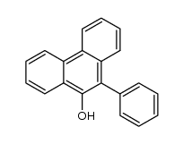 9-hydroxy-10-phenyl-phenanthren Structure