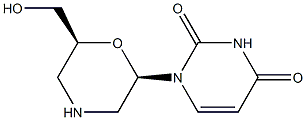 1-((2R,6S)-6-(Hydroxymethyl)morpholin-2-yl)pyrimidine-2,4(1H,3H)-dione picture