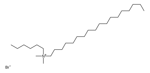 hexyl-dimethyl-octadecylazanium,bromide结构式