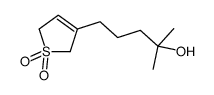 2,5-Dihydro-α,α-dimethyl-3-thiophene-1-butanol 1,1-dioxide结构式