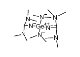 Ge(NMe2)2(N,N,N',N'-tetramethylguanidinate)2结构式