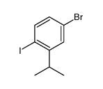 5-溴-2-碘异丙基苯结构式