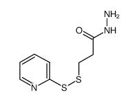 3-(吡啶-2-基二硫烷基)丙酰肼结构式