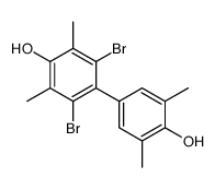 3,5-dibromo-4-(4-hydroxy-3,5-dimethylphenyl)-2,6-dimethylphenol结构式