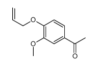 1-(3-methoxy-4-prop-2-enoxyphenyl)ethanone结构式