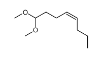 1,1-dimethoxy-4Z-octene结构式