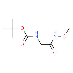 Carbamic acid, [2-(methoxyamino)-2-oxoethyl]-, 1,1-dimethylethyl ester (9CI) structure