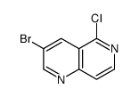 3-bromo-5-chloro-1,6-naphthyridine Structure
