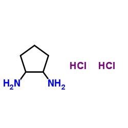1,2-Cyclopentanediamine dihydrochloride结构式