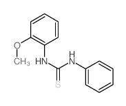 Thiourea,N-(2-methoxyphenyl)-N'-phenyl- picture