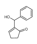 2-(hydroxy-phenyl-methyl)-cyclopent-2-en-1-one Structure