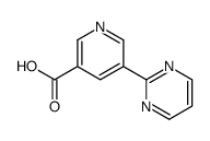 5-(pyrimidin-2-yl)pyridine-3-carboxylic acid Structure